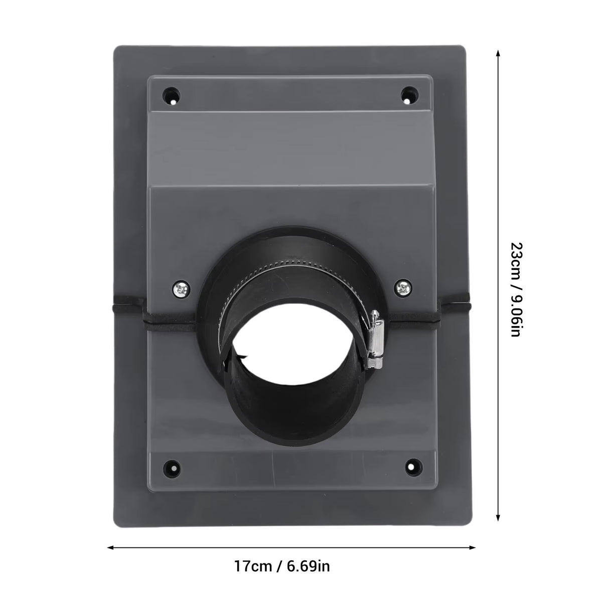 HVAC Wall Penetration Line Set Cover Kit for Mini Split AC