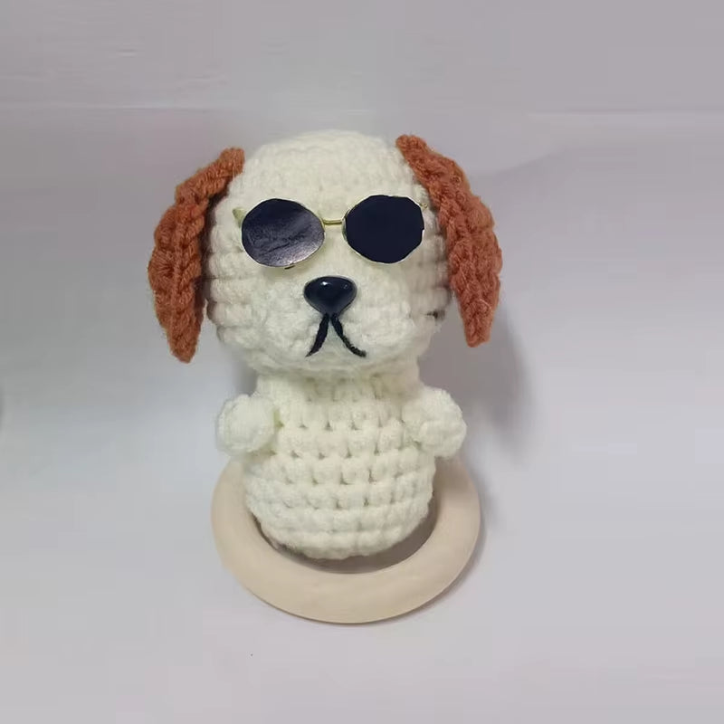 Handmade Crochet Positive Puppy Gift – image 3