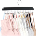 Belt and Scarf Hanger – Wooden 20-Hook Closet Organizer