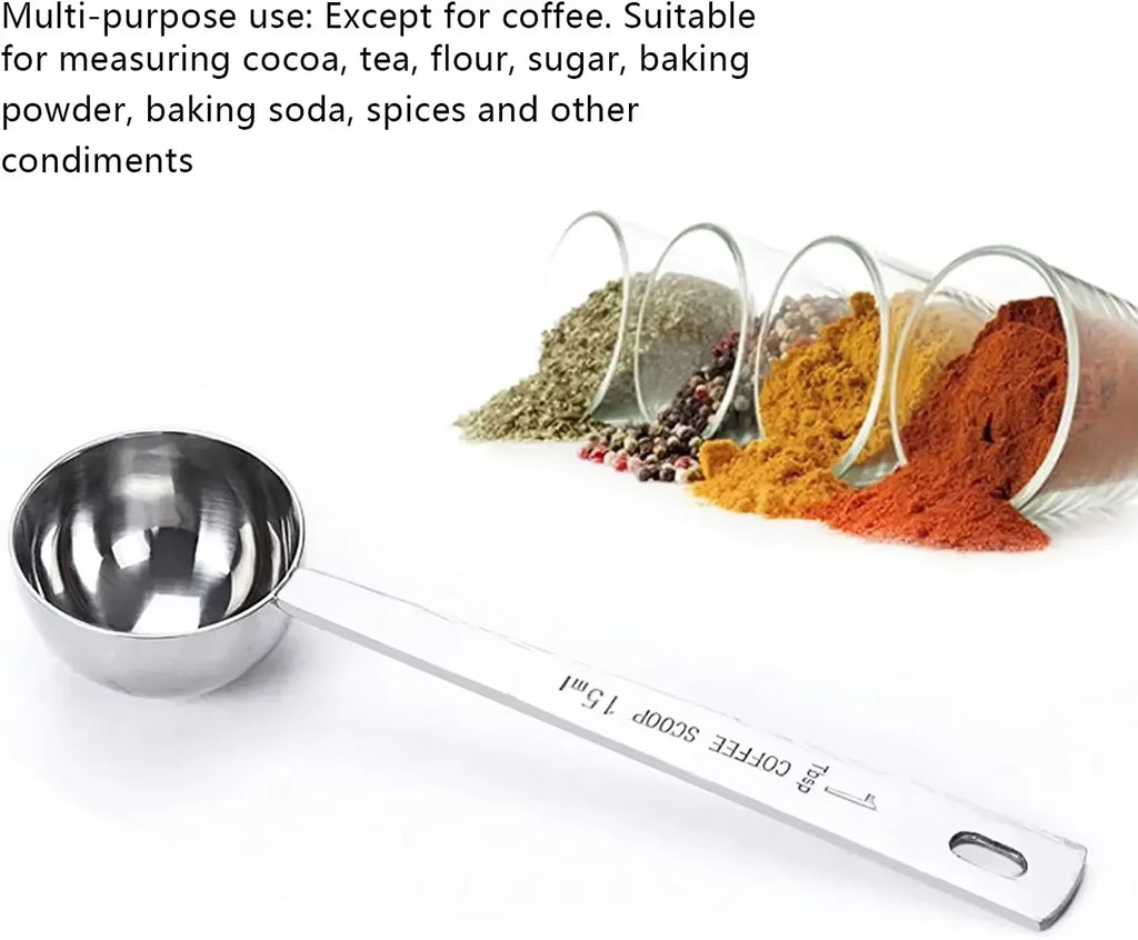 Measuring Spoons Set - 5 Piece 304 Stainless Steel, 5-30 ml – image 4