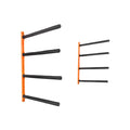 Wall Mounted Kayak Storage Rack for 4 Kayaks, 400 lb Capacity – image 1