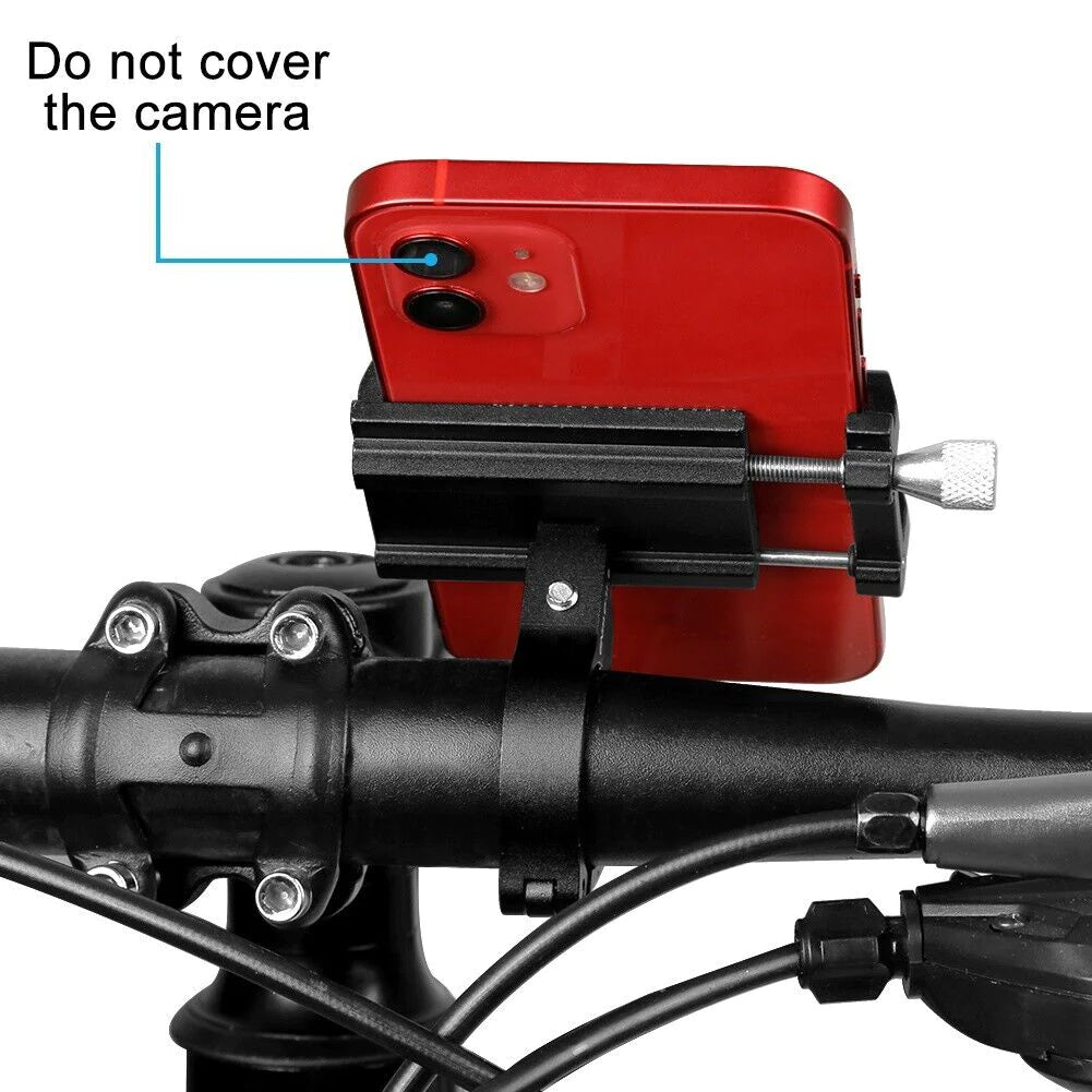 Bike Phone Mount, Aluminum Handlebar Holder for 3.5–6.8 in Phones – image 12
