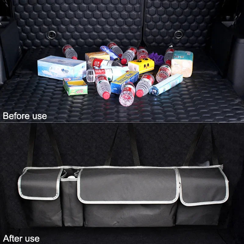Car Backseat & Trunk Organizer - 4-Pocket Hanging Storage Bag – image 4