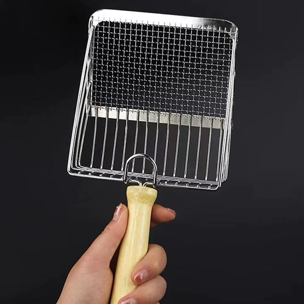 Stainless Steel Cat Litter Scoop - Long Handle Metal Sifter – image 6