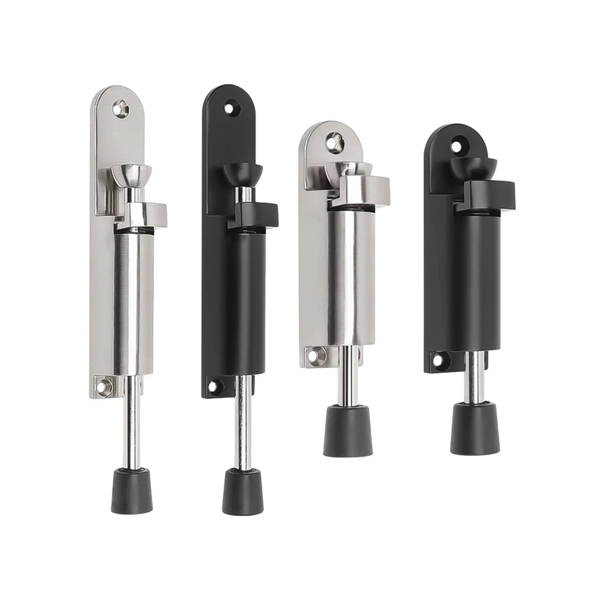 Kick Down Door Stop - Alloy Foot-Operated Door Holder – image 2