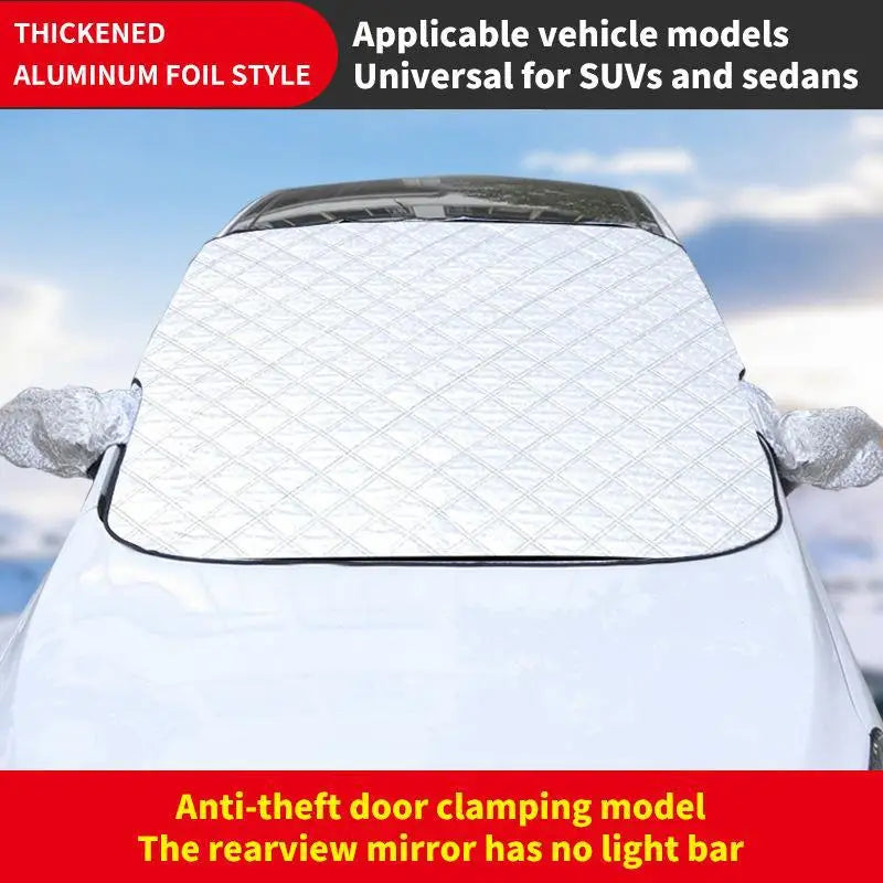Magnetic Windshield Snow & Sun Shade – Waterproof Car Cover – image 6
