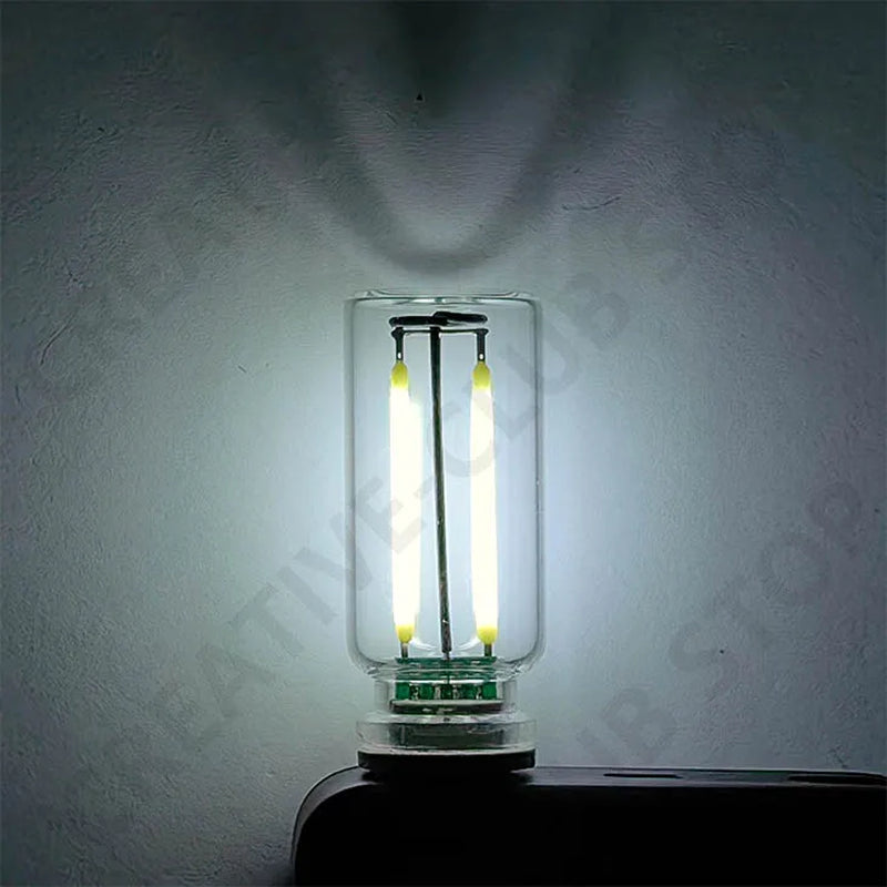 Retro Edison Bulb Night Light – USB Touch Dimming Lamp – image 8