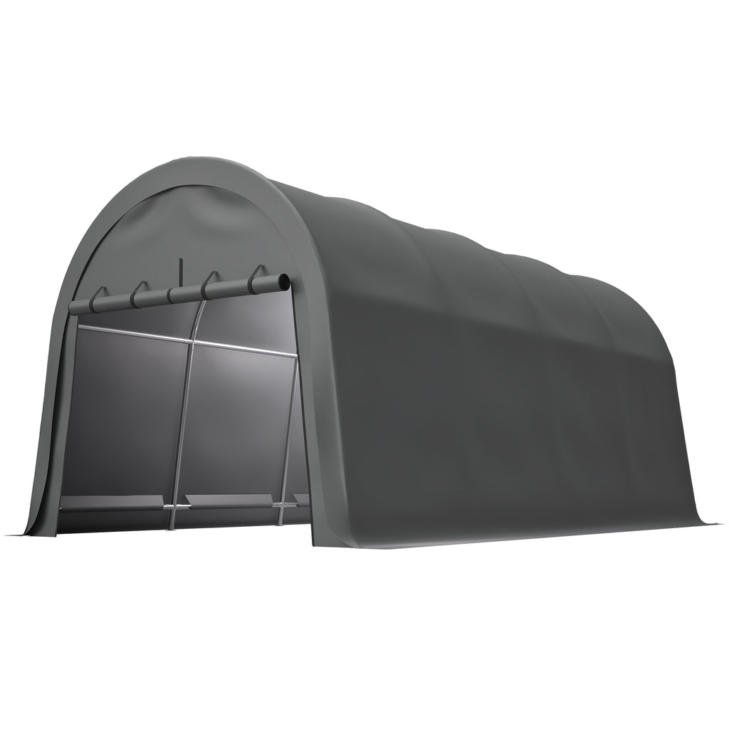 Heavy Duty 10 x 20 ft Snow-Resistant Carport with Steel Frame – image 1