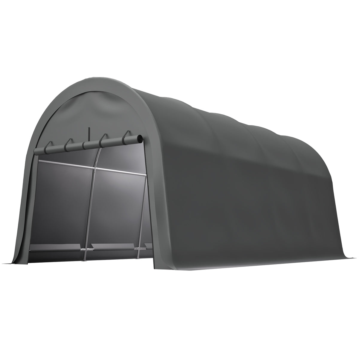 Heavy Duty 10 x 20 ft Snow-Resistant Carport with Steel Frame – image 1
