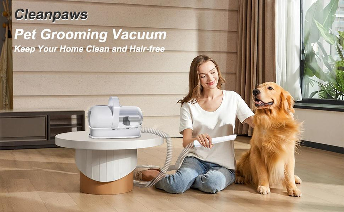 Dog Grooming Vacuum Kit, 7-in-1 Pet Clipper & Shedding Vacuum Brush – image 9