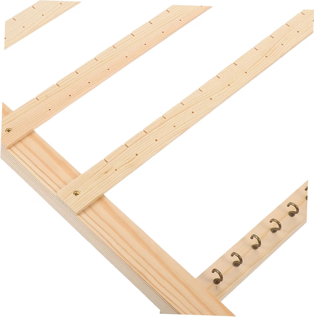 Earring Display Rack – Wall-Mounted Wooden Jewelry Organizer – image 3