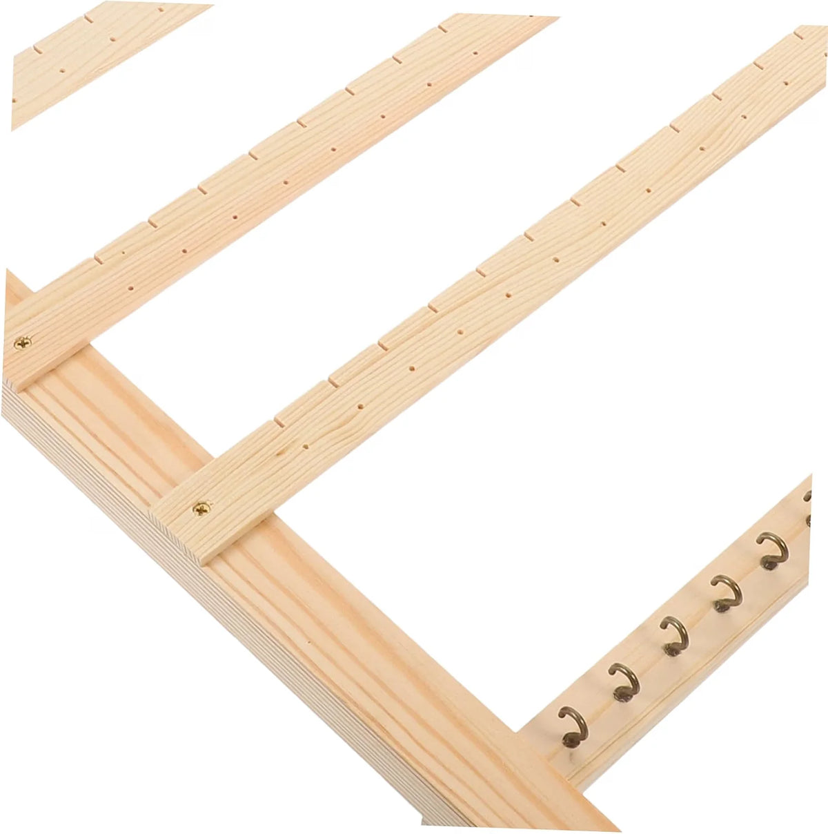 Earring Display Rack – Wall-Mounted Wooden Jewelry Organizer – image 3