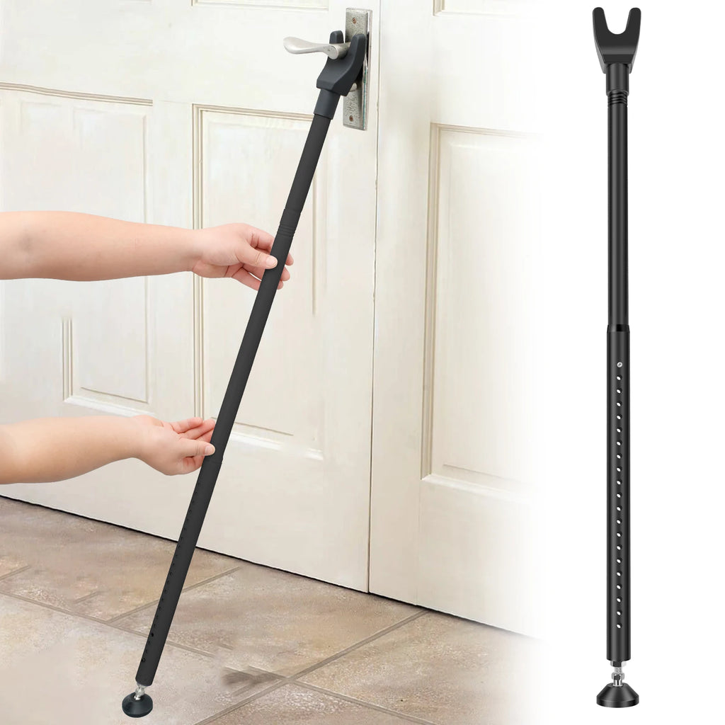 Adjustable Door Security Bar 44–55 in – Sliding Patio Door Jammer – image 2