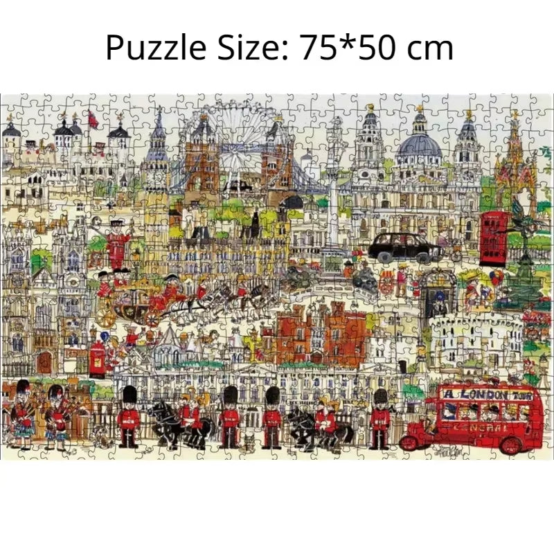 Jigsaw Puzzle 1000 Piece, London Landmarks – image 4
