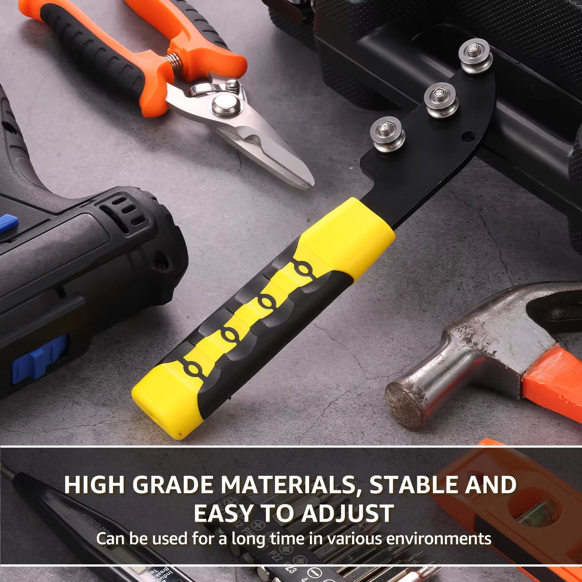 Electrician Wire Straightener, Stainless Steel Cable Roller Tool – image 6
