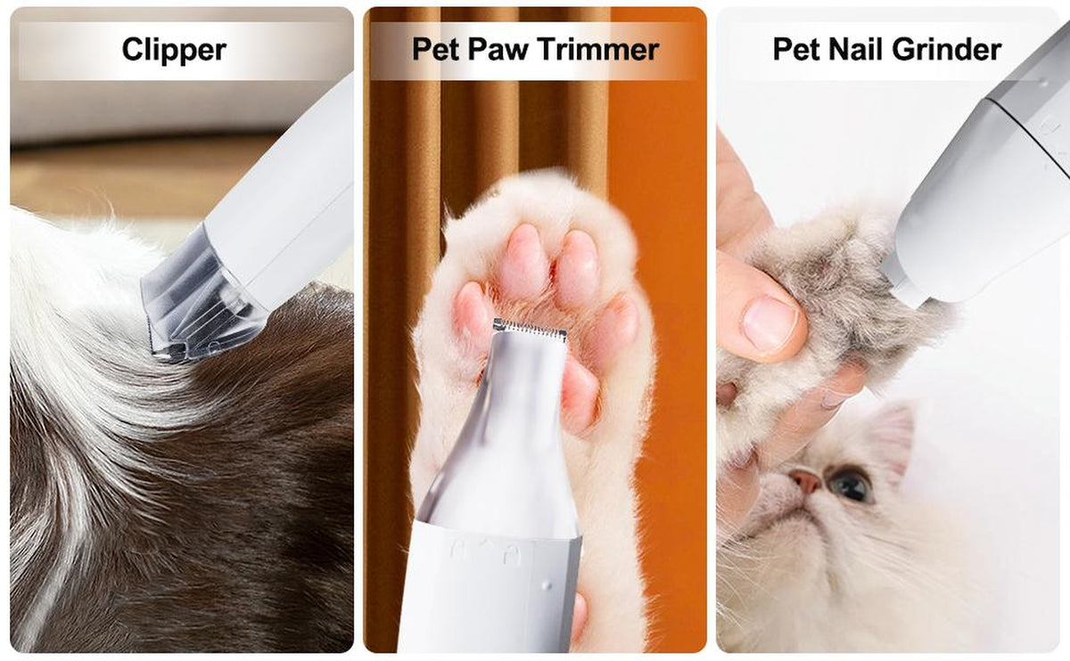 Dog Grooming Vacuum Kit, 7-in-1 Pet Clipper & Shedding Vacuum Brush – image 10