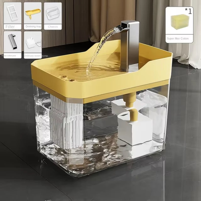 Cat Water Fountain 1.5L – Filtered Pet Water Dispenser – image 9