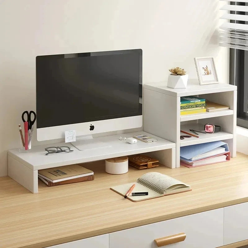 Monitor Riser Stand with Storage - Desk Organizer Shelf for Keyboard – image 3