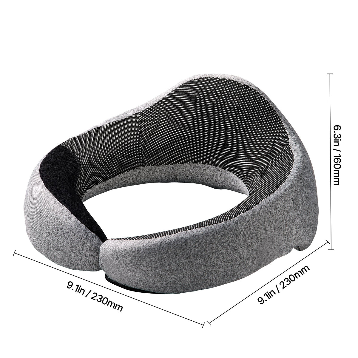 Travel Neck Pillow, Memory Foam with Eye Mask & Earplugs – image 8
