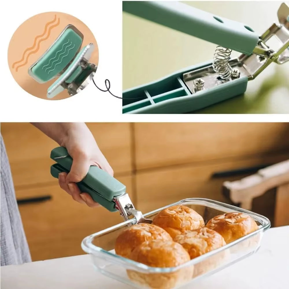 Anti-Scald Plate Clamp - Hot Bowl Gripper Kitchen Tool