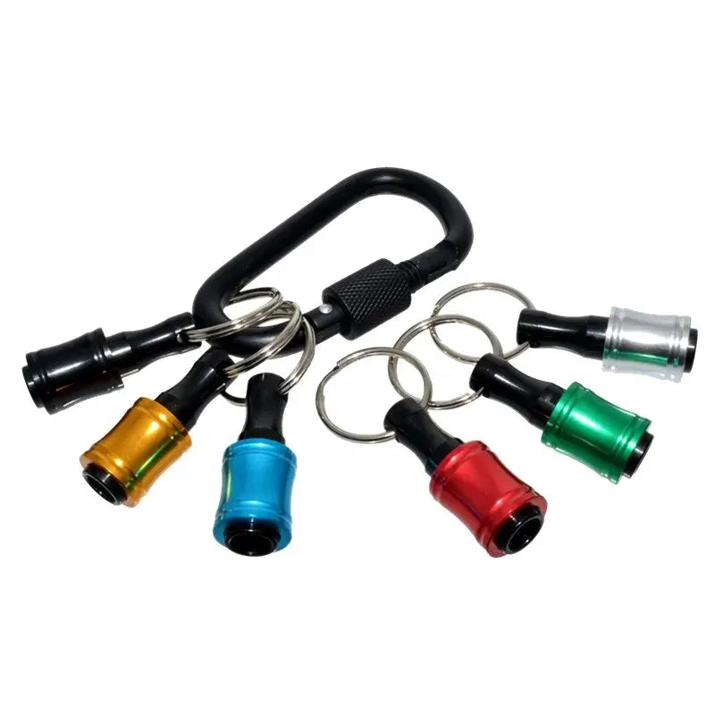 Bit Holder Keychain – 6-Pack 1/4 in Hex Extension Bars – image 3