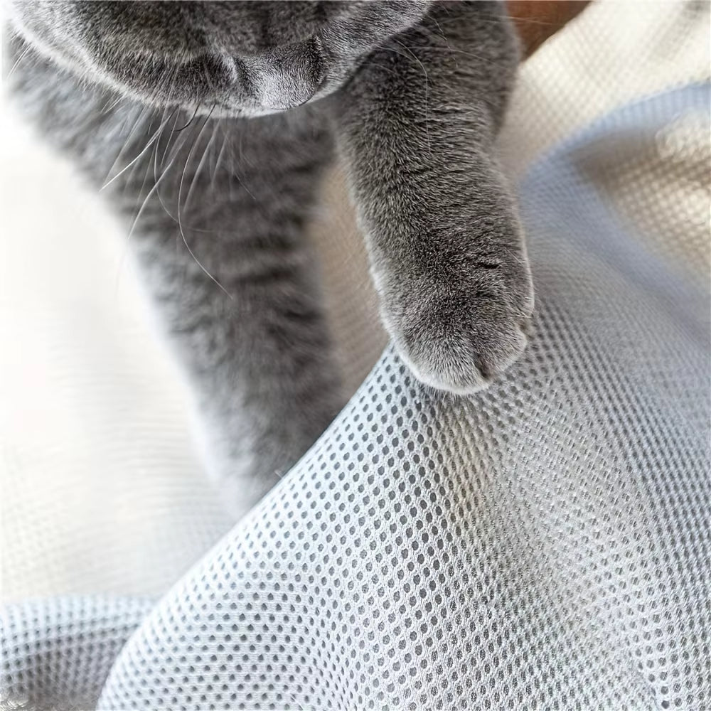 Cat Hammock Bed, Elevated Breathable Cooling Cot, 43 x 43 cm – image 7