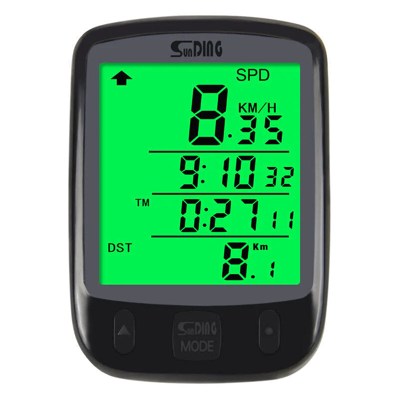 Bike Speedometer, Waterproof LCD Cycling Computer, Wired or Wireless – image 4