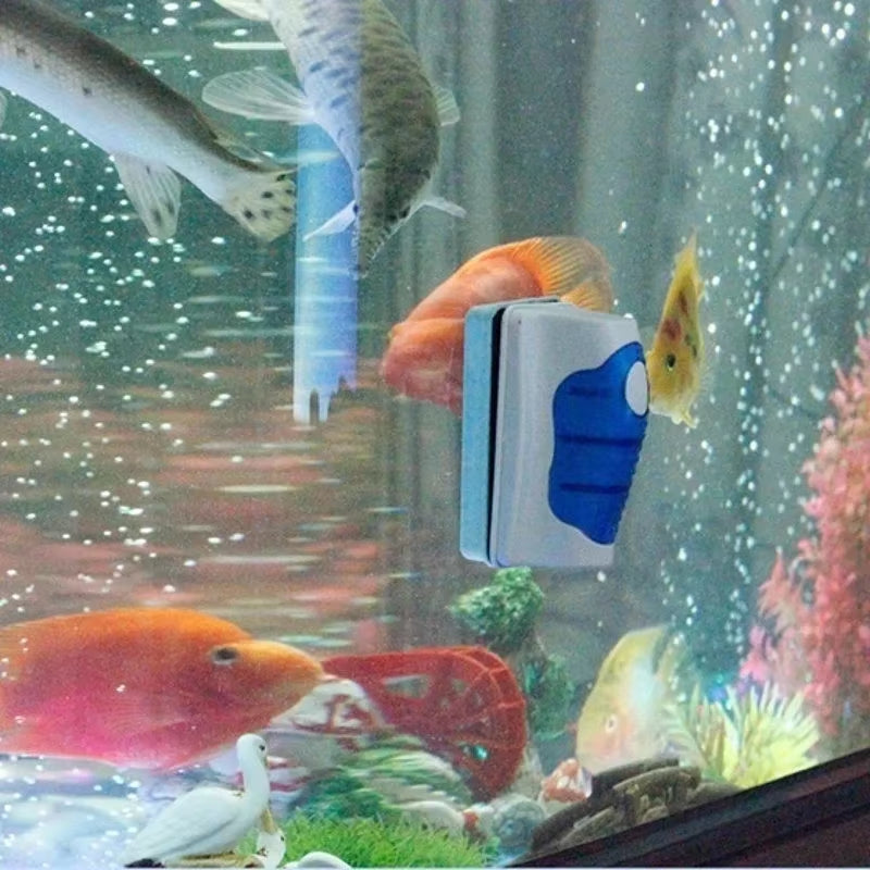 Magnetic Aquarium Glass Cleaner - Floating Fish Tank Algae Scrubber – image 4