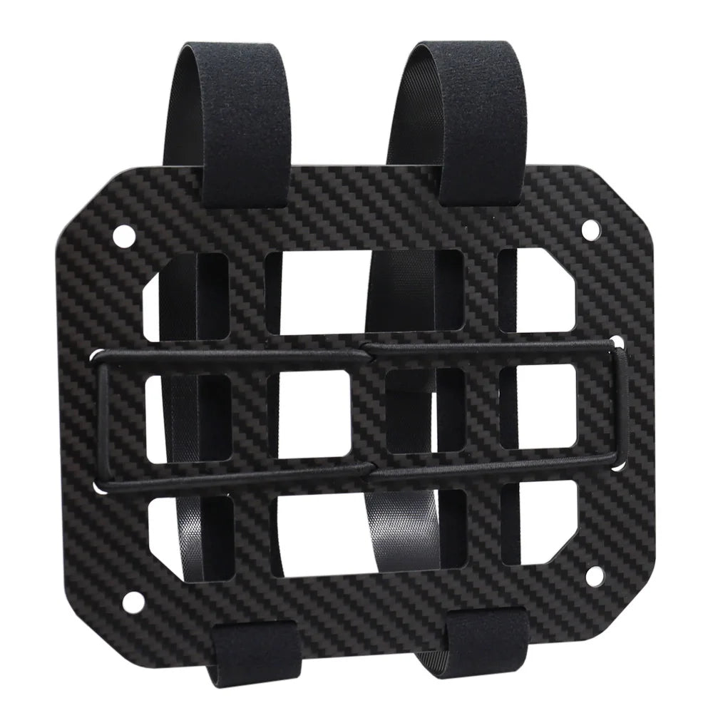 MOLLE Headrest Panel, Carbon Fiber Vehicle Seat Back Organizer – image 4