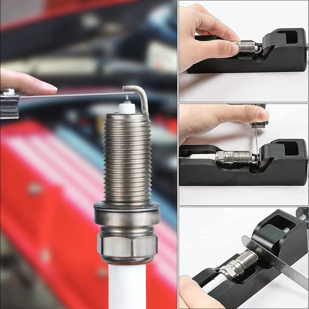 Spark Plug Gap Tool & Feeler Gauge – Aluminum Gapper Set – image 7