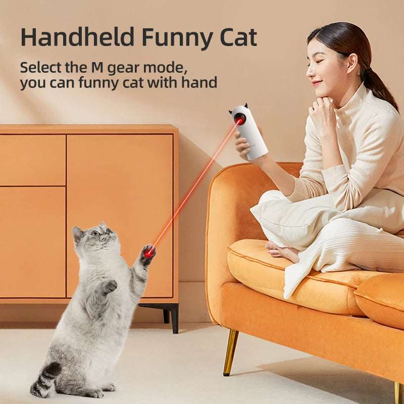 Interactive Cat Laser Toy, Automatic LED Teaser for Indoor Cats – image 4