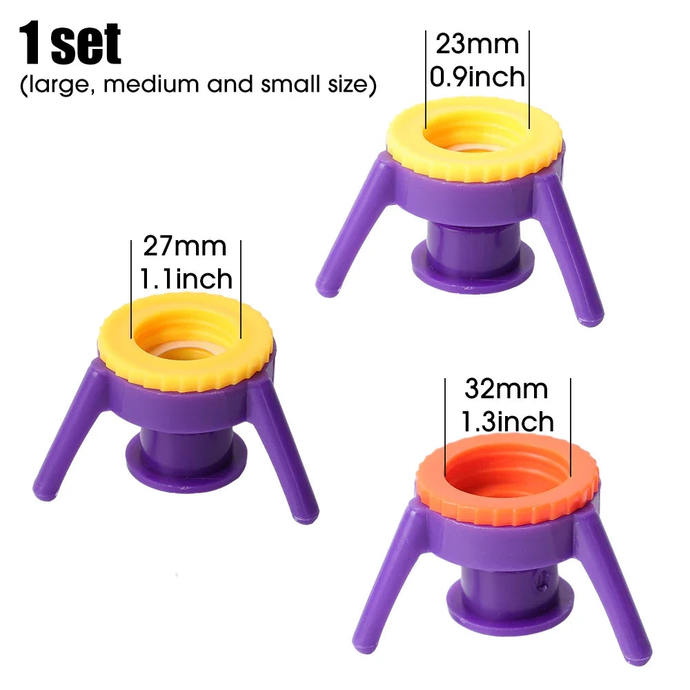Upside Down Bottle Cap Stand 3 Pack