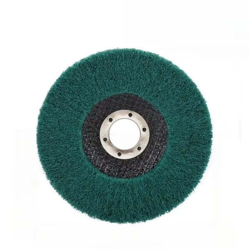 Non-Woven Flap Polishing Wheel for Welding Cleanup, Angle Grinder