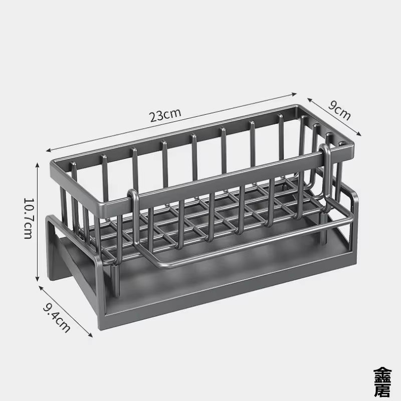 Faucet Sink Caddy - Tap-Mounted Sponge & Brush Drain Rack – image 6