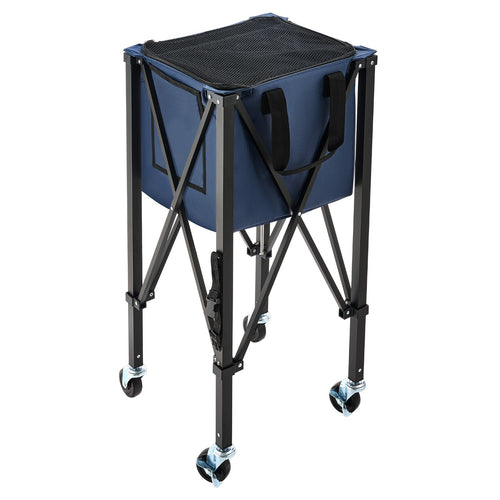 2-in-1 Pickleball and Tennis Ball Hopper Cart with Wheels – image 1