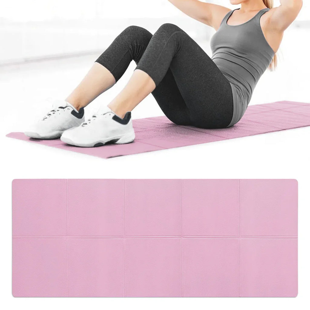 Yoga Mat Thick Non Slip Exercise Mat with Carrying Strap – image 2