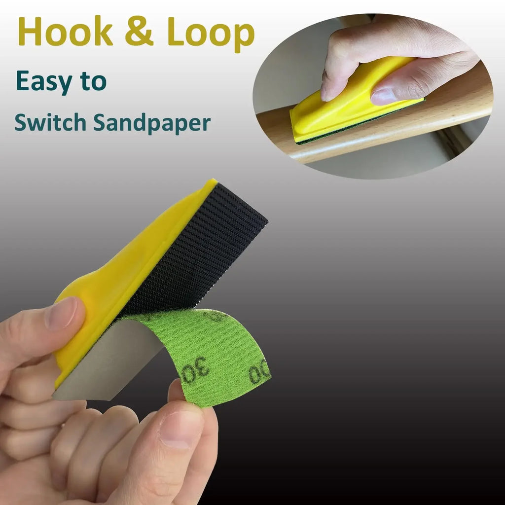 Mini Sanding Block Kit 71 Pcs – Hook and Loop Sandpaper 400–3000 – image 6