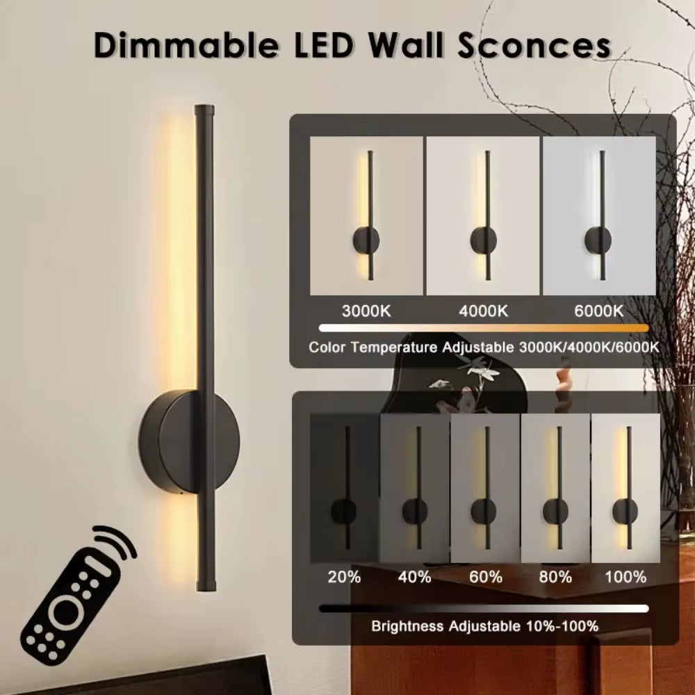 Wall Sconce - Magnetic Rechargeable LED Wall Lamp, No Wiring – image 6