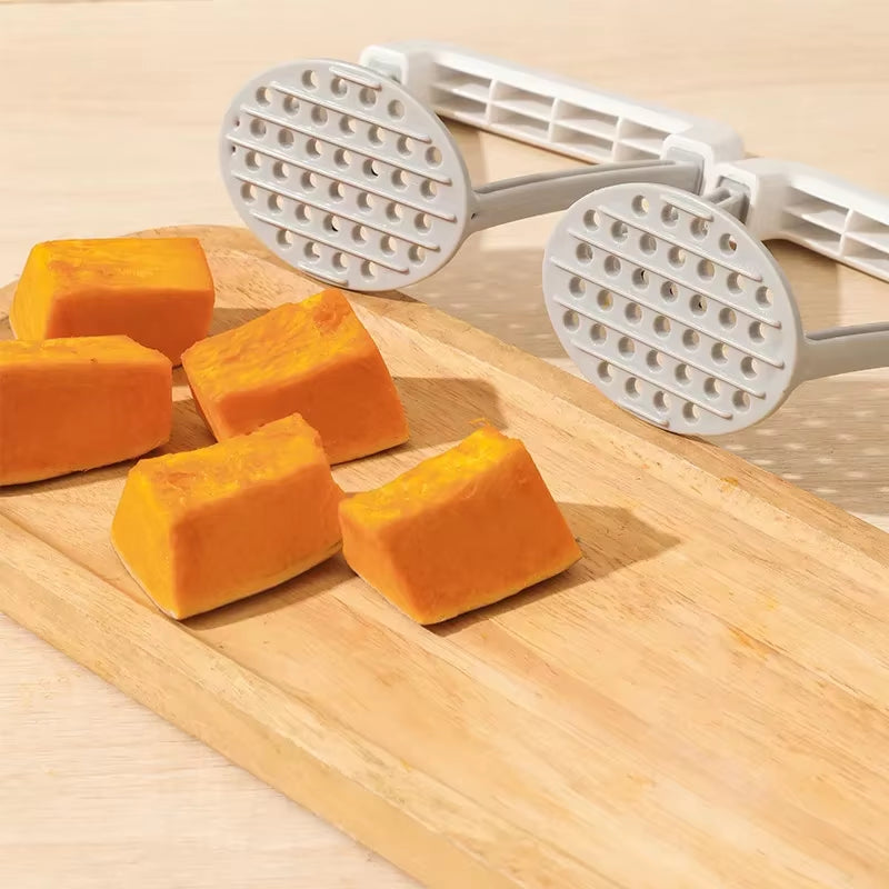 Potato Masher – Non-Slip Manual Vegetable and Fruit Press – image 4