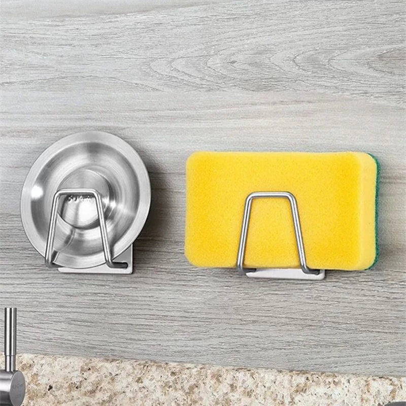 Stainless Steel Sink Caddy Sponge Holder – image 6