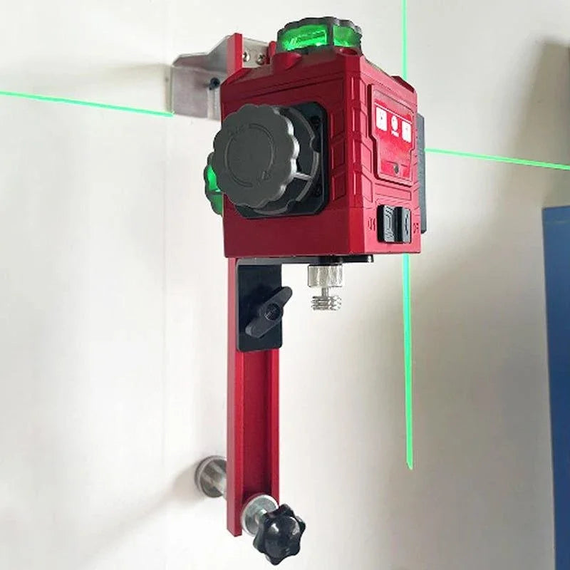 Laser Level Wall Mount Bracket – Adjustable Aluminum Holder – image 7