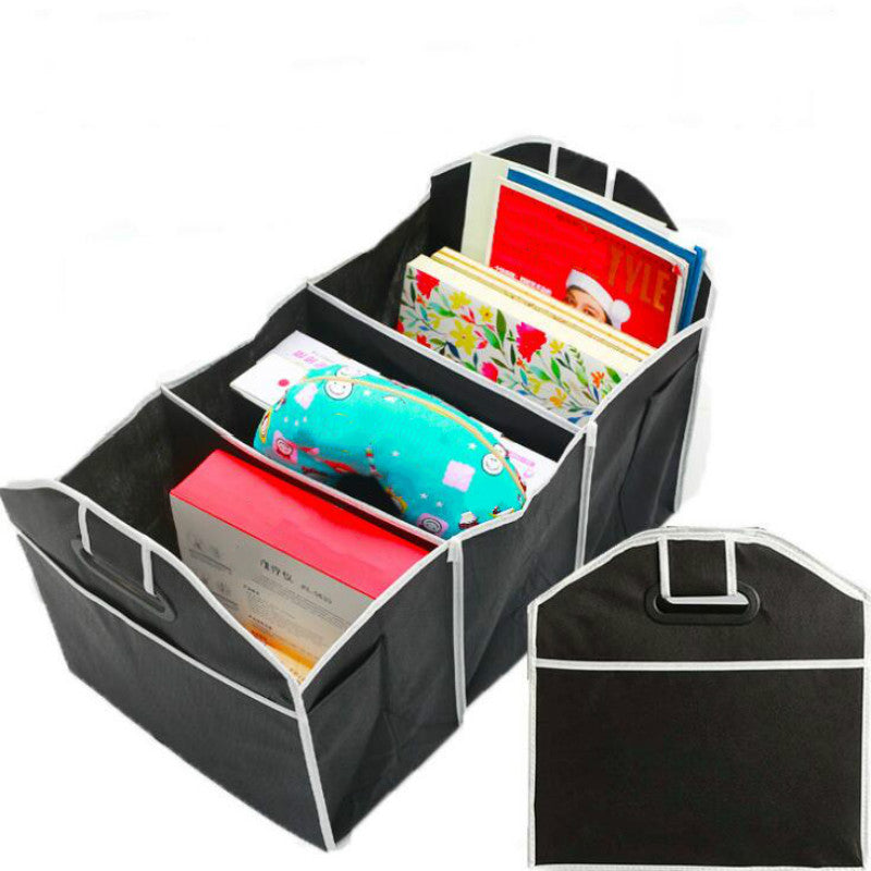Car Trunk Storage Box, Foldable 45L Felt Organizer – image 5