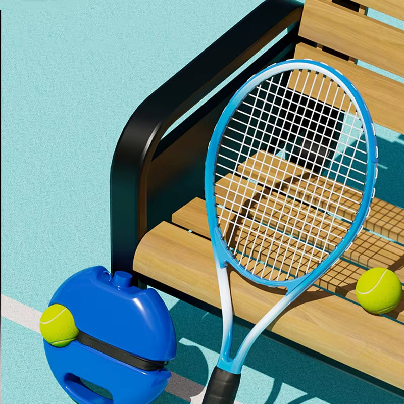Tennis Trainer Rebound Ball with Heavy Base and Elastic Cord – image 7
