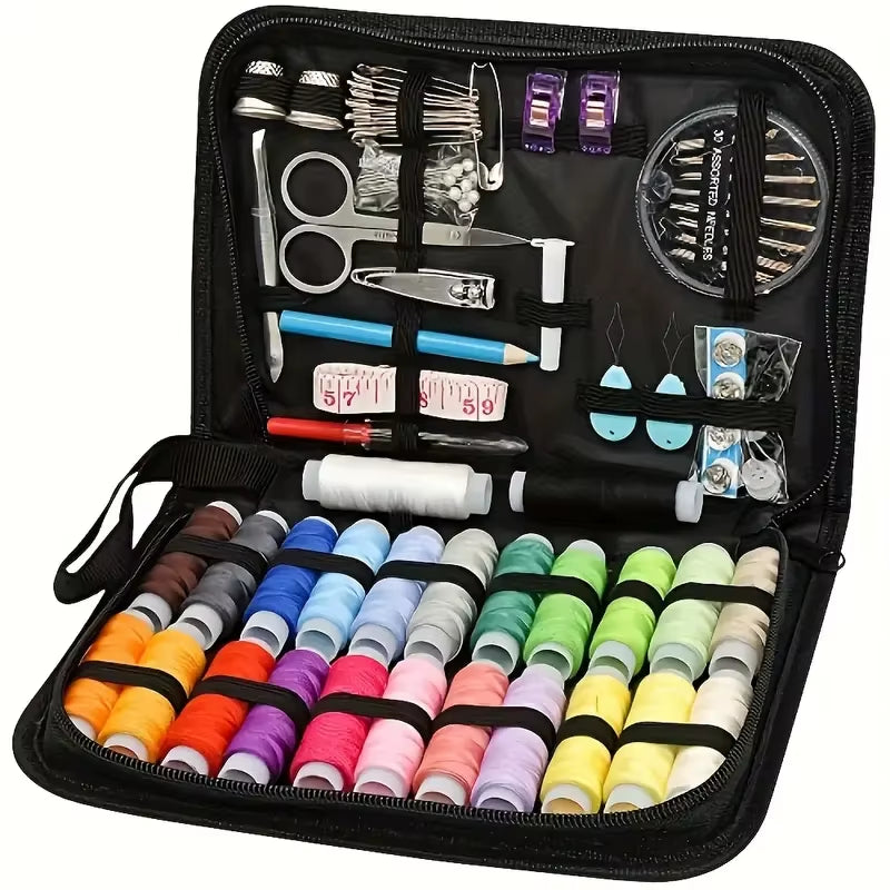 Travel Sewing Kit - 27-Piece Set with Canvas Case – image 6