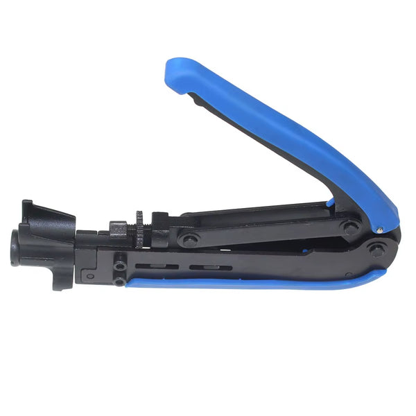 Electrician Coax Compression Tool for RG6, RG59, RG11 F Connectors – image 1