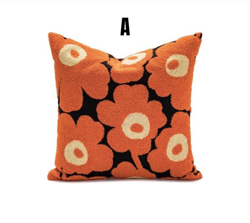 Whimsical Sunflower Throw Pillow Cover – image 9
