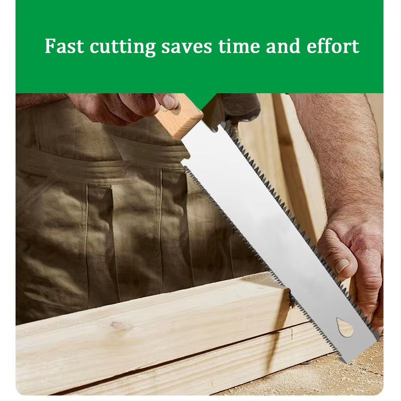 Japanese Style Pull Saw - Fine Tooth Flush Cut Woodworking Hand Saw – image 4