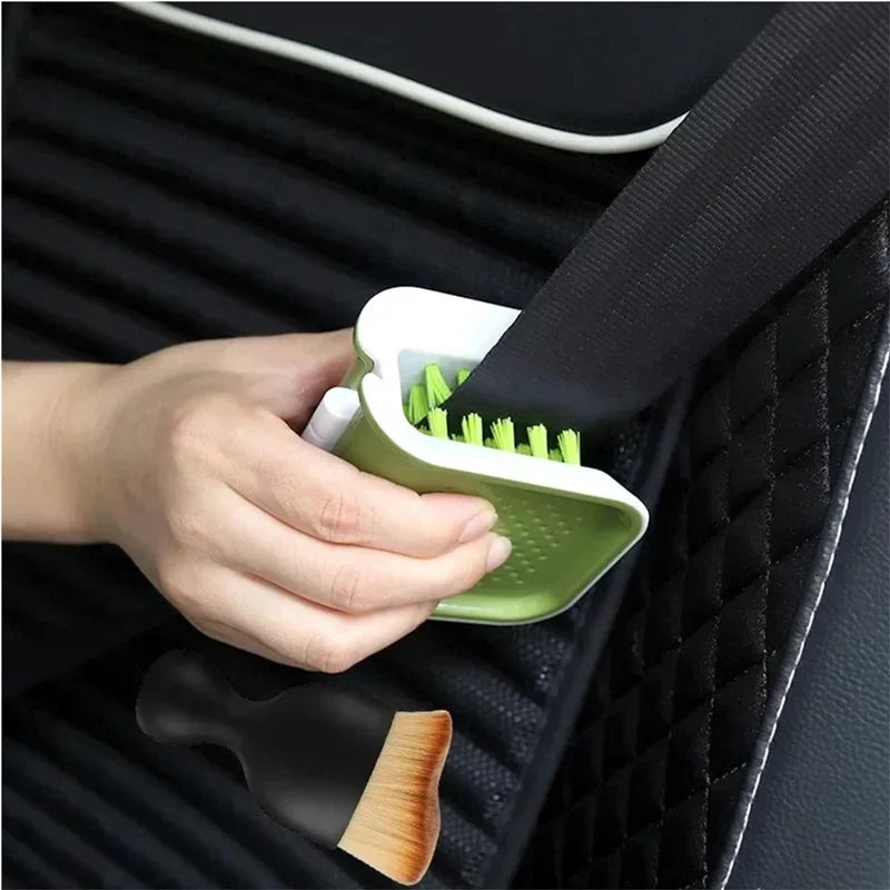 Seat Belt Cleaning Brush – Double-Sided U-Shaped Car Brush – image 4