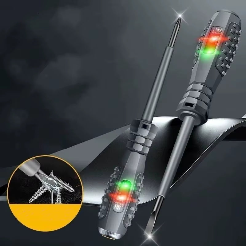 Voltage Tester Screwdriver - Insulated Neon Electrical Tester Pen