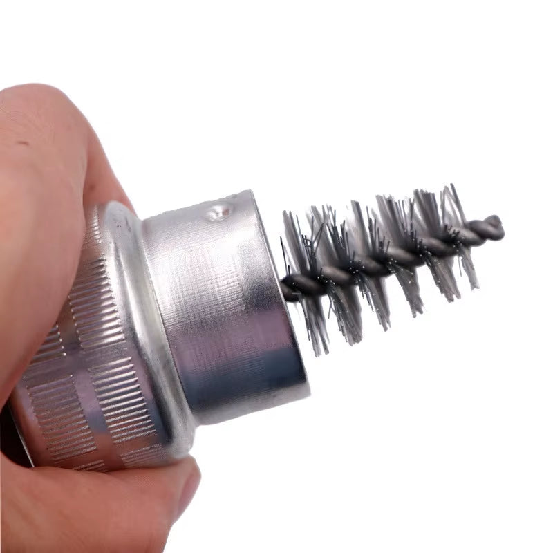 Battery Terminal Cleaner Brush Post & Clamp Corrosion Wire Brush – image 5